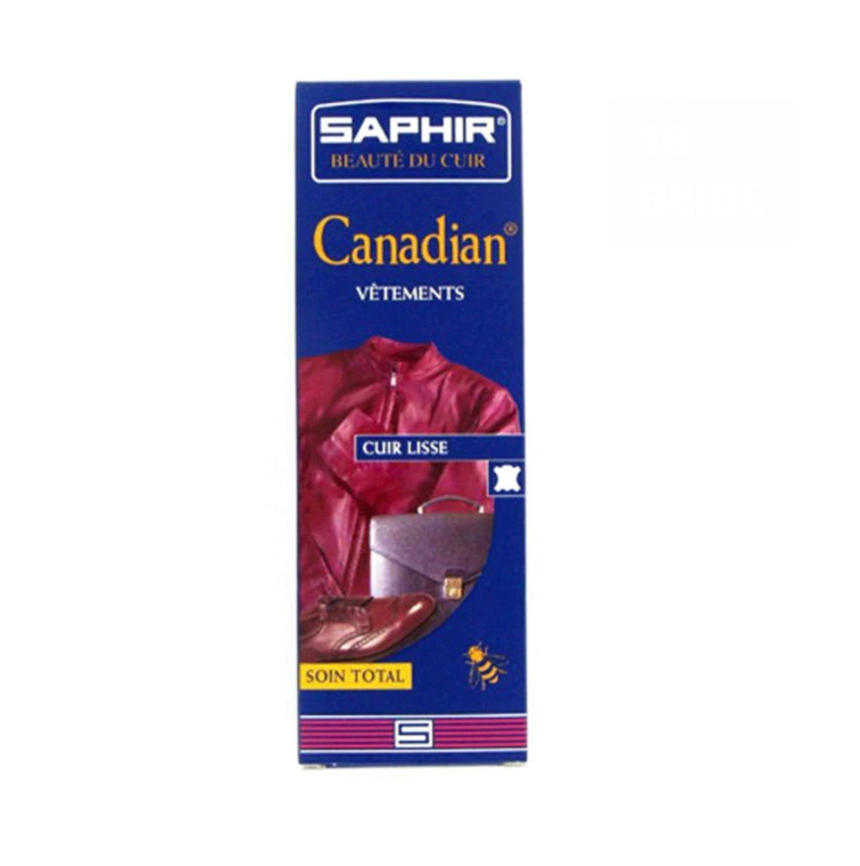 Saphir Canadian Vetements 02 Incolore Neutral Cream Polish 75ml Made In France