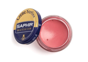 Saphir Coral Pink Renovating Cream Polish 50ml Made In France