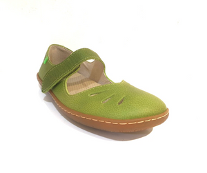 El Naturalista N249 Green El Viajero Velcro Mary Jane Made In Spain