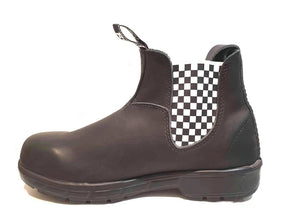 Rossi Boots Endura Chef Black Soft Toe Chelsea Boot Made In Australia