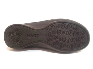 Naot Conga Black Combo Leather Velcro Mary Janes Ladies Shoes Made In Israel
