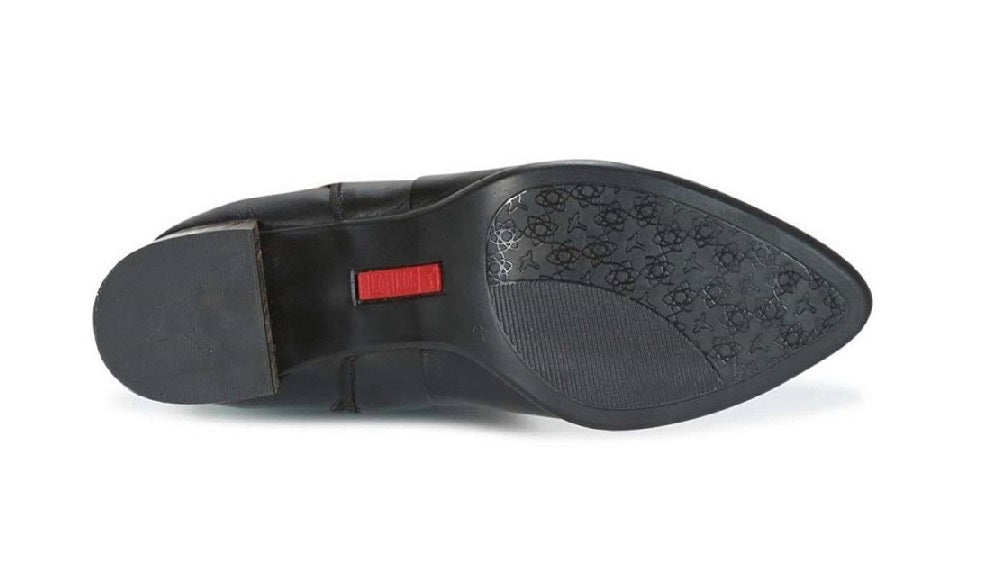 Pikolinos W8N-8540 Black Ankle Chelsea Boots Made In Spain