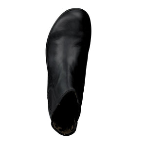 Fly London Make Black Ankle Pull On Boots Made In Portugal