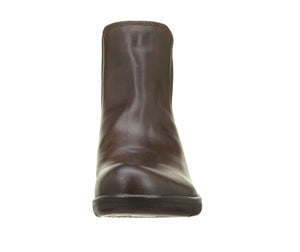 Fly London Make Brown Ankle Pull On Boots Made In Portugal