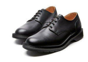 Solovair Black 4 Eyelet Gibson Shoe Made In England