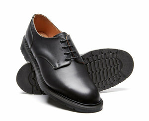 Solovair Black 4 Eyelet Gibson Shoe Made In England
