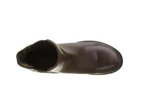Fly London Make Brown Ankle Pull On Boots Made In Portugal