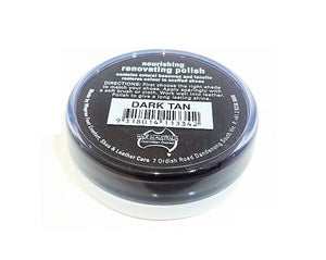 Shoe Care Products Waproo Dark Tan Renovating Polish 45g Made In Australia