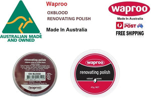 Shoe Care Products Waproo Oxblood Renovating Polish 45g Made In Australia