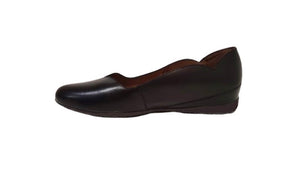 Wonders A-1112 Black Negro Iseo I Leather Flats Made In Spain