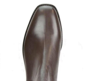 Baxter Horseman Walnut Brown Leather Sole Chelsea Boot