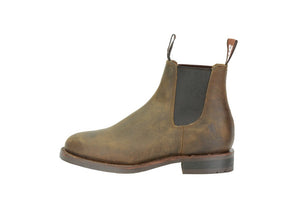 Thomas Cook Duramax DTC Distressed Crazyhorse Brown Chelsea Boot