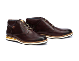 Pikolinos Avila M1T-8011 Olmo Brown 3 Eyelet Ankle Boot