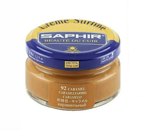 Saphir Caramel Renovating Cream Polish 50ml Made In France