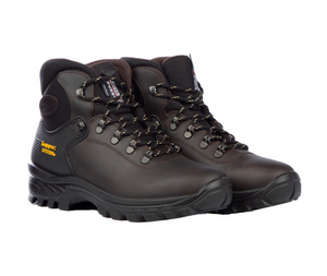 Grisport 10242D26G Lontra Dark Brown Dakar Trekking 2 Waterproof 6 Eyelet Hiking Boot Made In Italy
