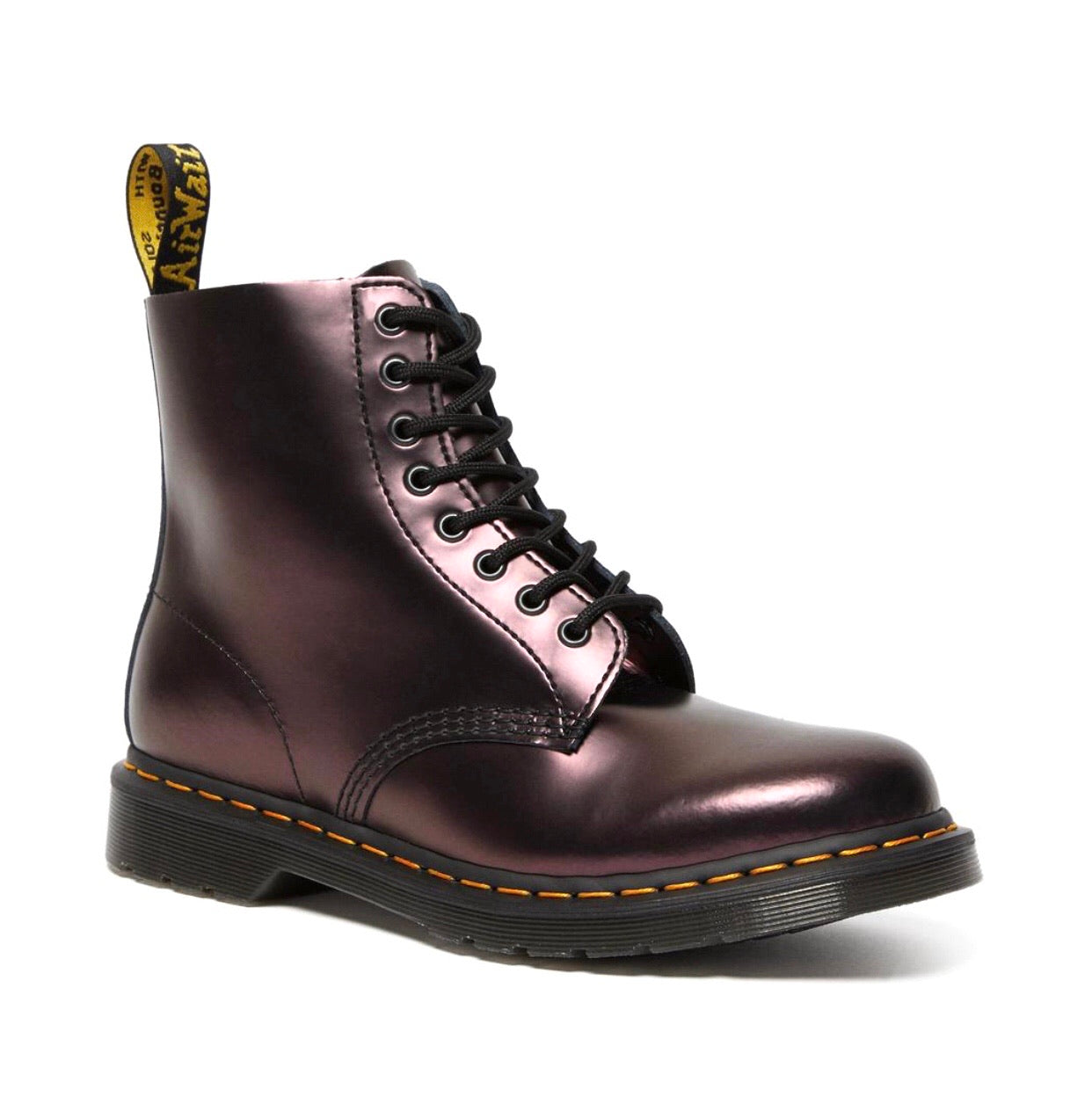 Dr. Martens 1460 Pascal Red Chroma Ankle 8 Eyelet Boot