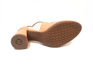 Wonders I-6884 Sand Leather Court Shoe Made In Spain