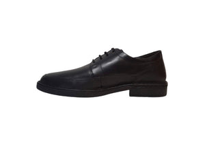 Pikolinos M0M-4255 Black Leather Mens 4 Eyelet Padded Collar Shoe Made In Spain