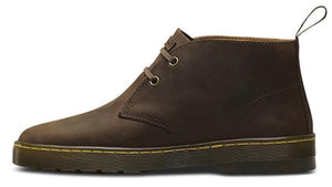 Dr. Martens Cabrillo Crazy Horse Brown 2 Eyelet Ankle Boot