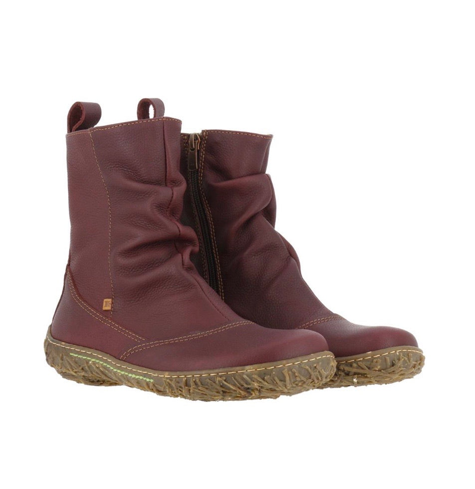 El Naturalista N722 Rioja Zip Mid Calf Made In Spain