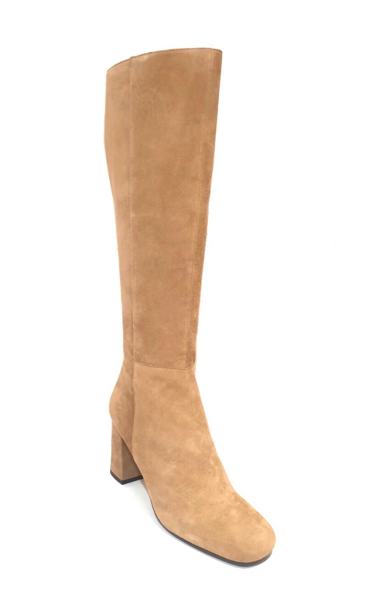 Bruno Premi I3003G Sand Camoscio Suede Leather Zip Knee High Boot