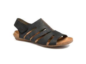 El Naturalista 5065 Black Pleasant Wakataua Sandal Made In Spain