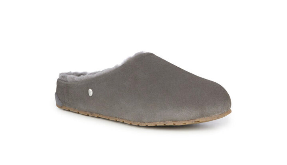 Emu Australia Monch Charcoal Sheepskin Slide