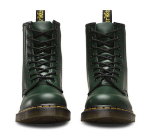 Dr. Martens 1460 Green Smooth Ankle 8 Eyelet Boot