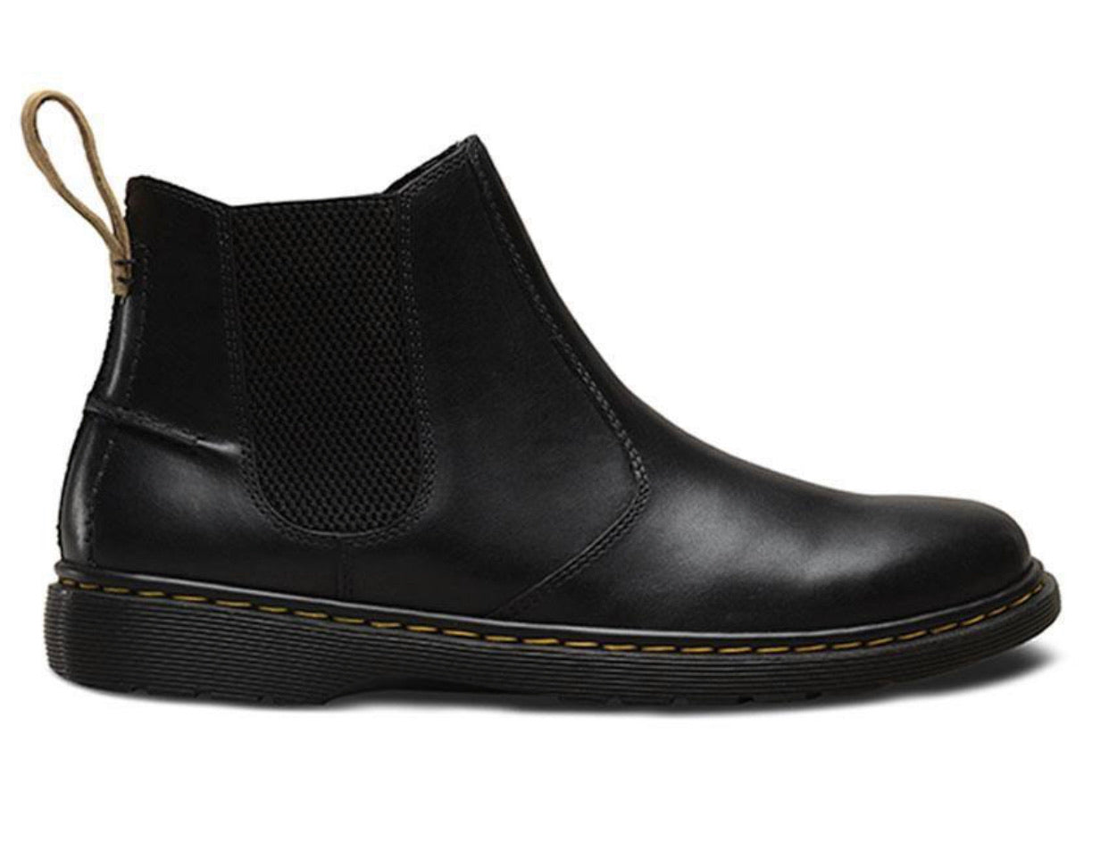 Dr. Martens Lyme Westfield Black Chelsea Ankle Elastic Sided Boot