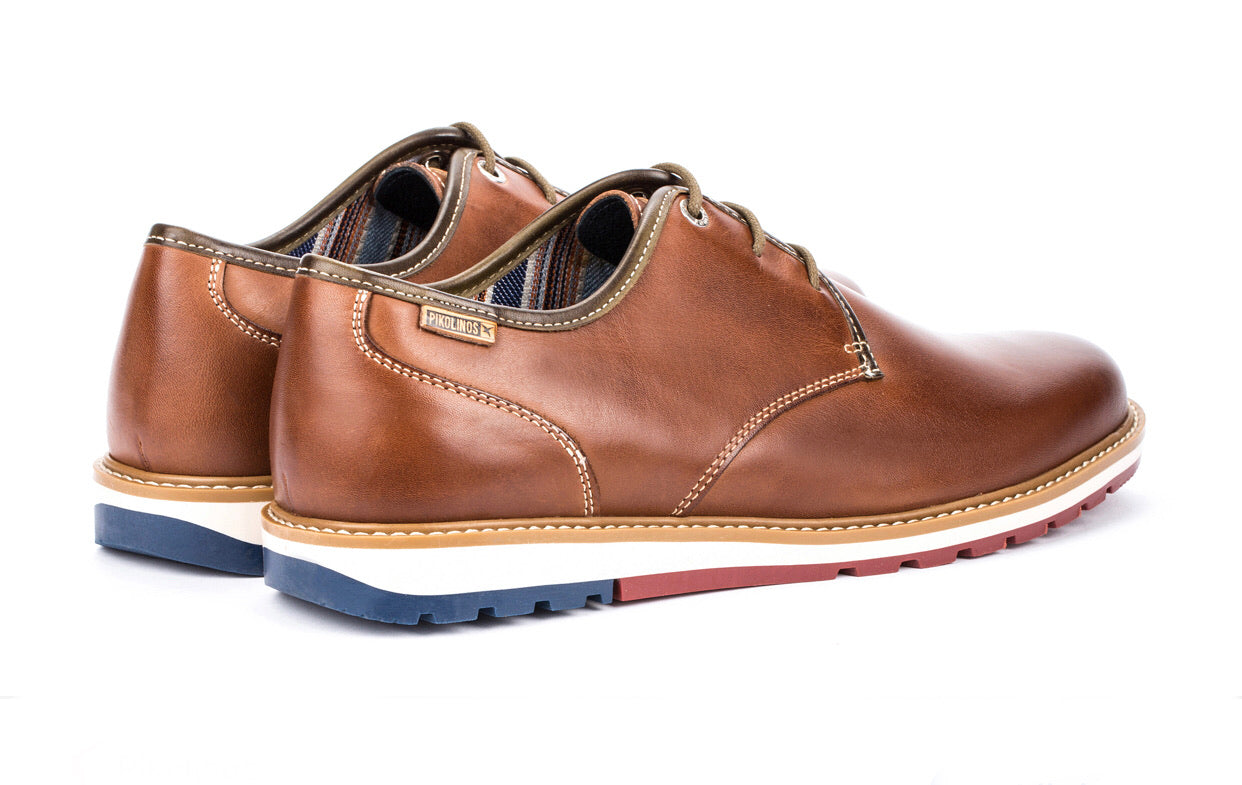 Pikolinos M8J-4195 Cuero 3 Eyelet Shoe Made In Spain