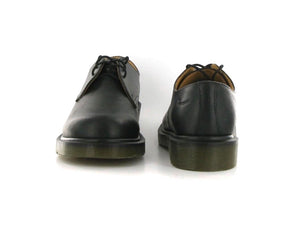 Dr. Martens 1462 Black Greasy Plain Welt 3 Eyelet Shoe