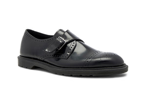 Dr. Martens Cobden Black Monk Strap Shoe