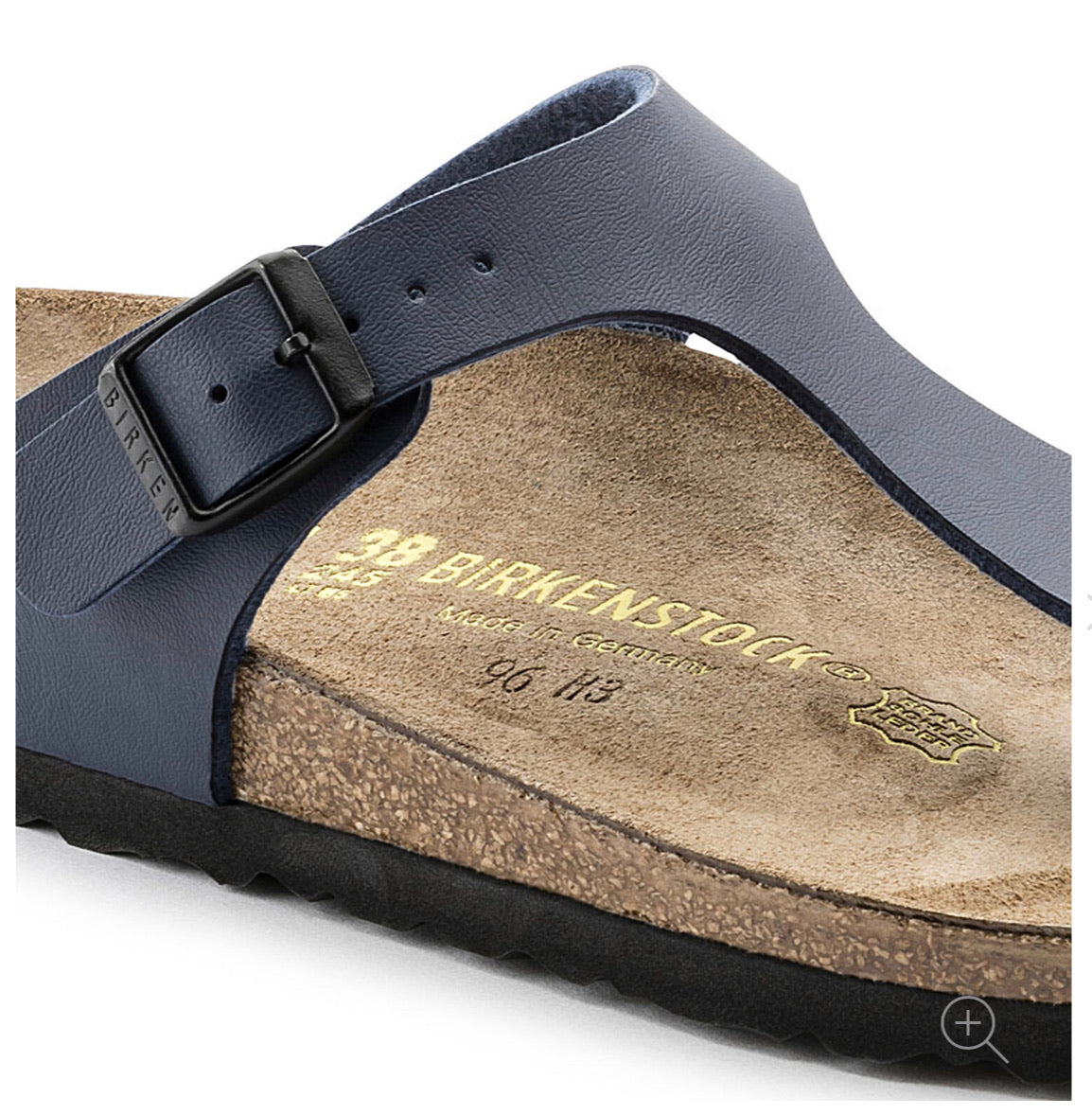 Birkenstock Gizeh Blue Birko-Flor Made In Germany