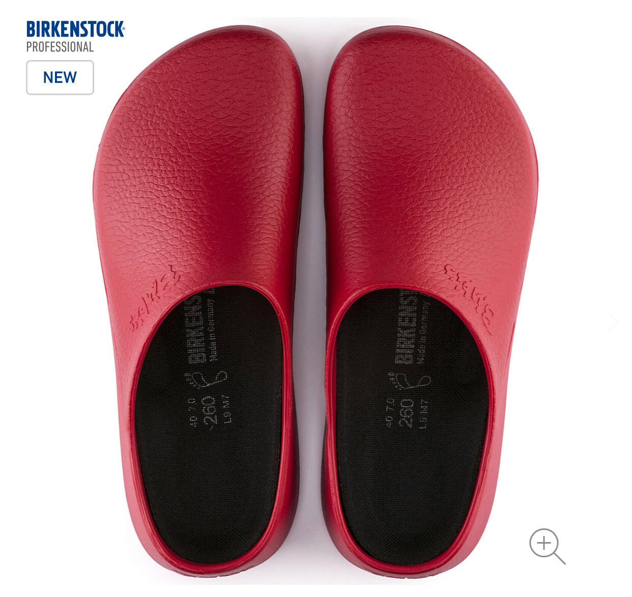 Birkenstock Super Birki Red Clog Made In Germany