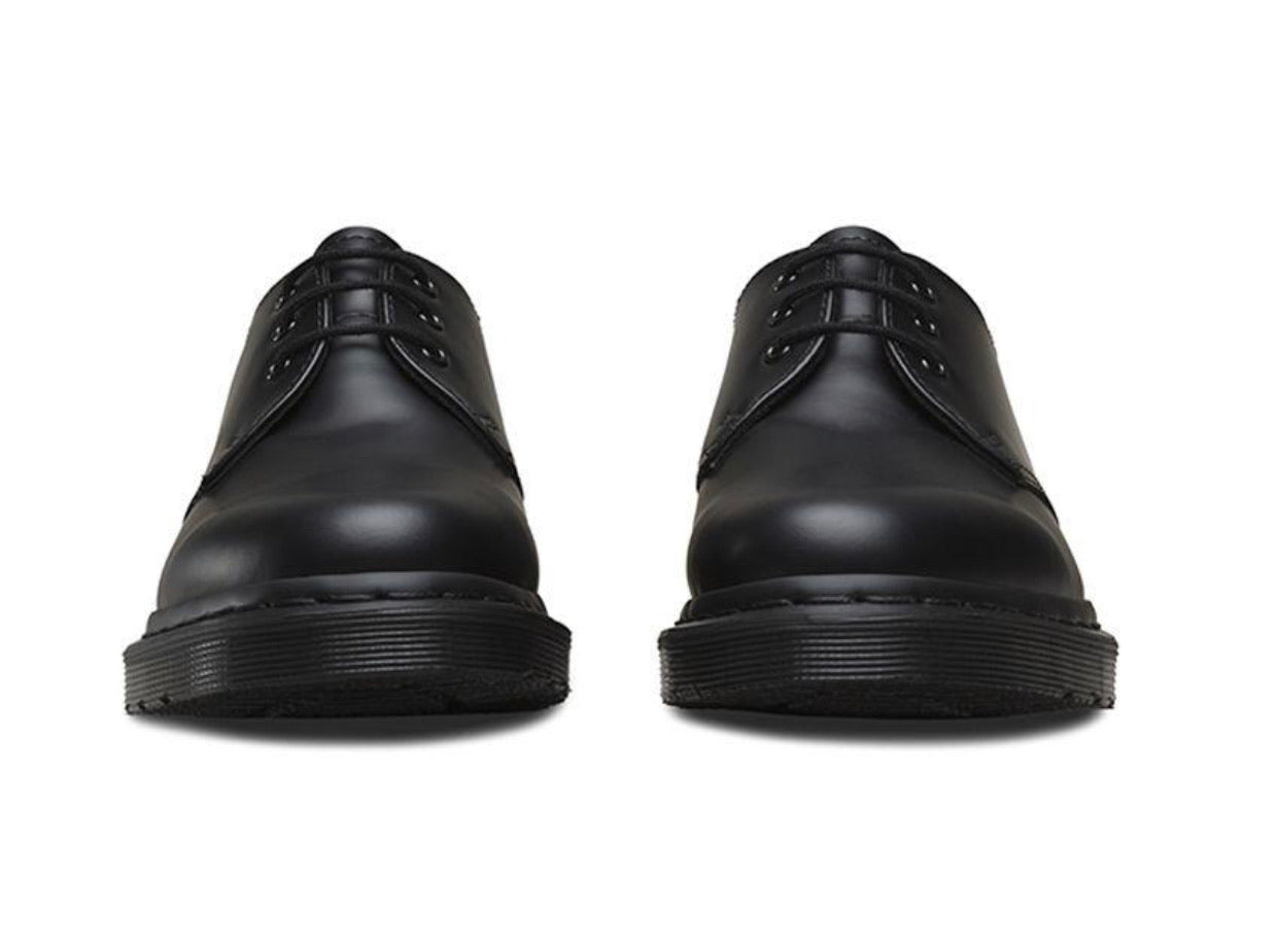 Dr. Martens 1461 Black Mono 3 Eyelet Shoe