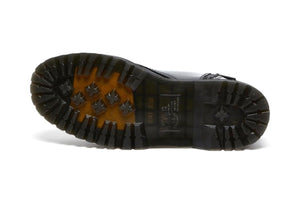 Dr. Martens Jadon Black Patent Zip Platform Ankle 8 Eyelet Boot