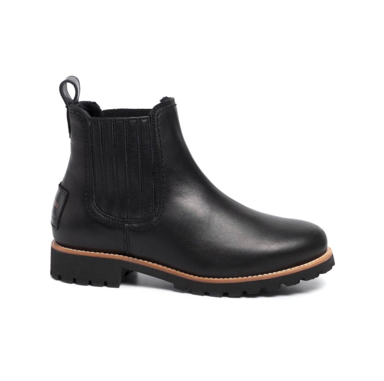 Panama Jack Brigitte Black Igloo Trav B2 Waterproof Wool Lined Chelsea Boot Made In Spain