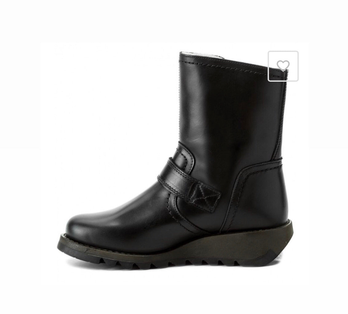 Fly London Seku Black Zip Ankle Boot Gore Tex Made In Portugal Redpath Shoes Canberra