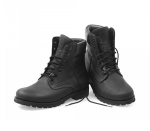 Panama Jack Panama 03 C3 Black 7 Eyelet Waterproof Ankle Boot Made In Spain
