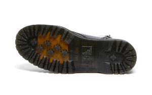 Dr. Martens Jadon Gunmetal Hologram Platform Ankle 8 Eyelet Boot