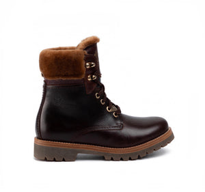 Panama Jack 03 Igloo Brooklyn B2 Marron Brown Waterproof 6 Eyelet Ankle Boot Made In Spain