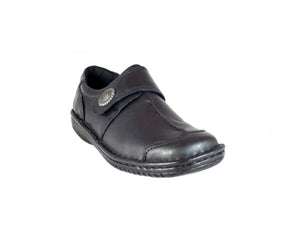 Cabello Comfort 5072-27XL Black Velcro Shoe Made In Turkey