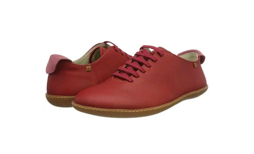 El Naturalista N296 Tibet Red El Viajero 6 Eyelet Shoe Made In Spain