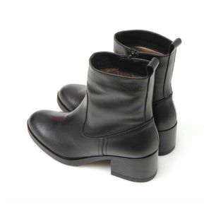 Wonders G-6208 Isy Negro Black Zip Ankle Boot Made In Spain