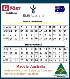 Emu Australia Chocolate Platinum Ashford Sheepskin Made In Australia