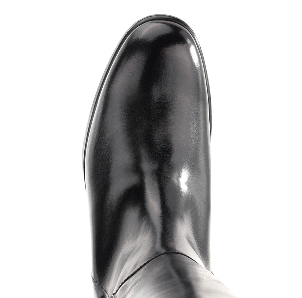 Wonders D-9342 Oregon Negro Black Knee High Zip Boot Made In Spain