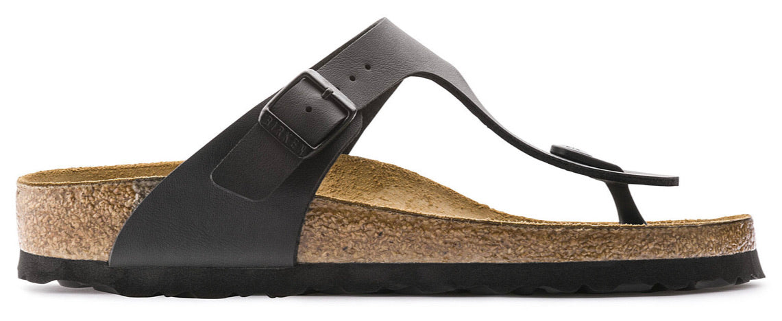 Birkenstock Gizeh Black Birko-Flor Made In Germany