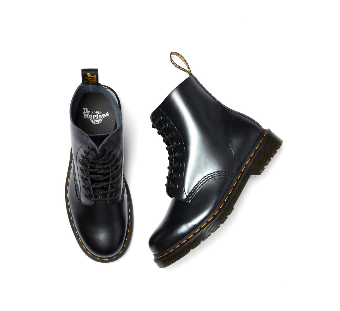 Dr. Martens 1460 Pascal Silver Chroma Ankle 8 Eyelet Boot