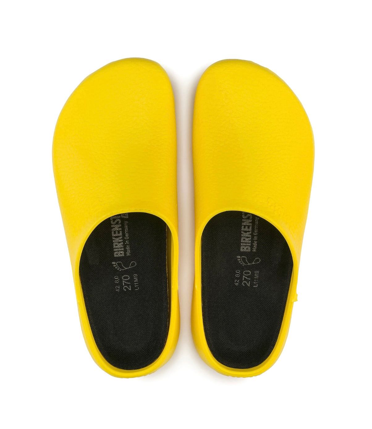 Birkenstock Super Birki Yellow Clog Made In Germany