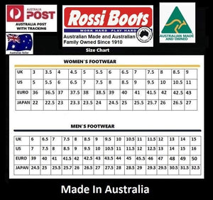Rossi Vulcan 793 Claret Brown Steel Toe Ankle Work Boot Made In Australia